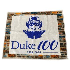 Duke Blue Devils White Rally Towel 14x17 Inches University Cotton Duke 100